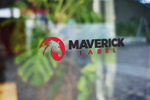 Maverick window decal