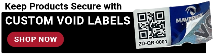 Keep your products secure with void labels