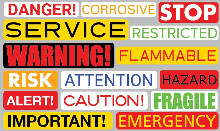 Best Font for Warning Labels