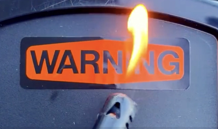 Can Labels Really Withstand Blow Torch Heat?