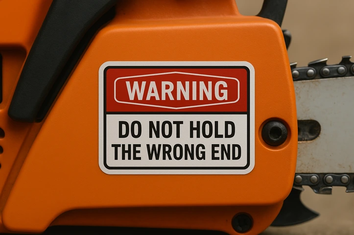 Weird Warning Labels Do Not Hold the Wrong End