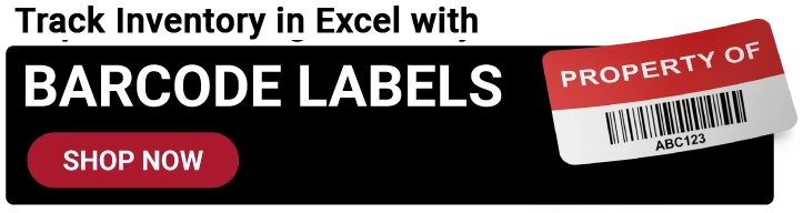 Tracking Inventory in Excel with a Barcode Scanner