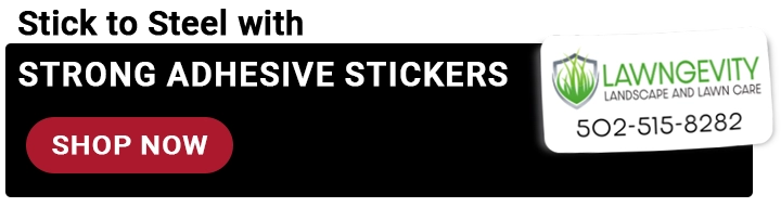 Stick to Steel with Strong Adhesive Stickers