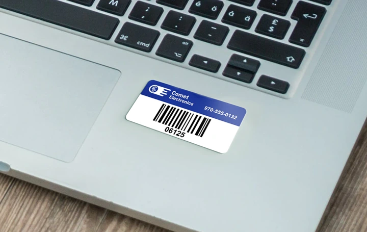 Laptop Asset Tags