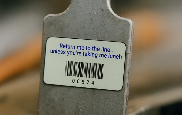 Manufacturing Asset Tags