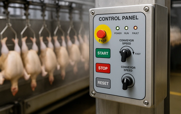 Choosing the Right Labels and Overlays for Food Processing Control Panels