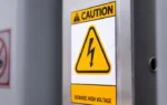 high contrast electrical safety labels designed for fast identification